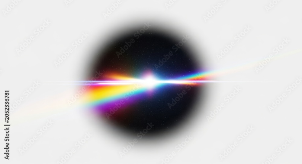 Fototapeta premium Light, Lens, Flare, Rainbow Effect, Photography