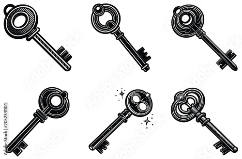 Old key icon