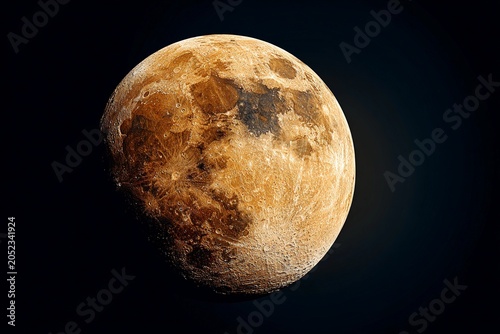Moonlit Dreams Shimmer in Soft Grainy Textures Under a Night Sky Generative AI