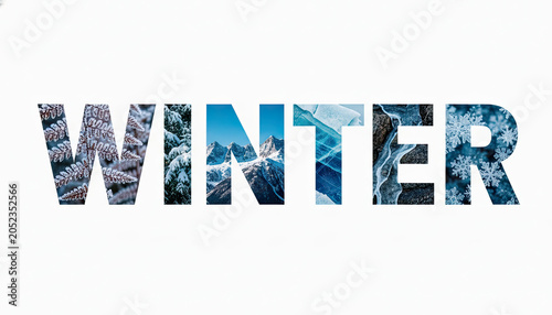 Creative typography design of the word 