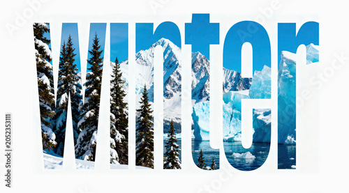 Creative typography design of the word 