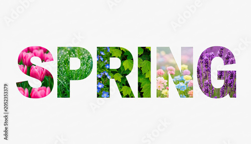 Creative typography design of the word 