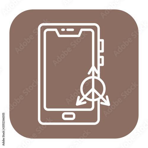 Obraz na plátne Accelerometer Icon