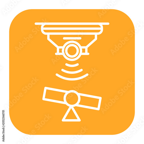 Картината върху платно Tilt Sensor Icon