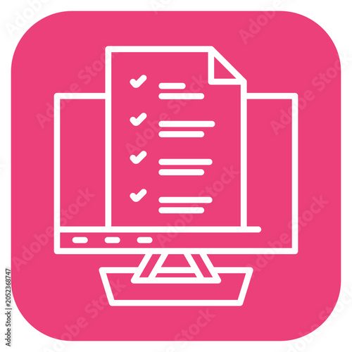 Foto Compliance Monitor Icon