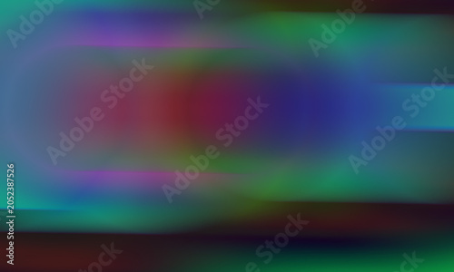 Abstract Gradient in Blue, Green, Purple, and Red with Soft Depth