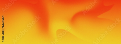 Foto Vibrant orange and yellow gradient background, abstract soft blur texture, warm