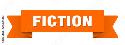 Fotografía fiction ribbon isolated on transparent background. fiction ribbon