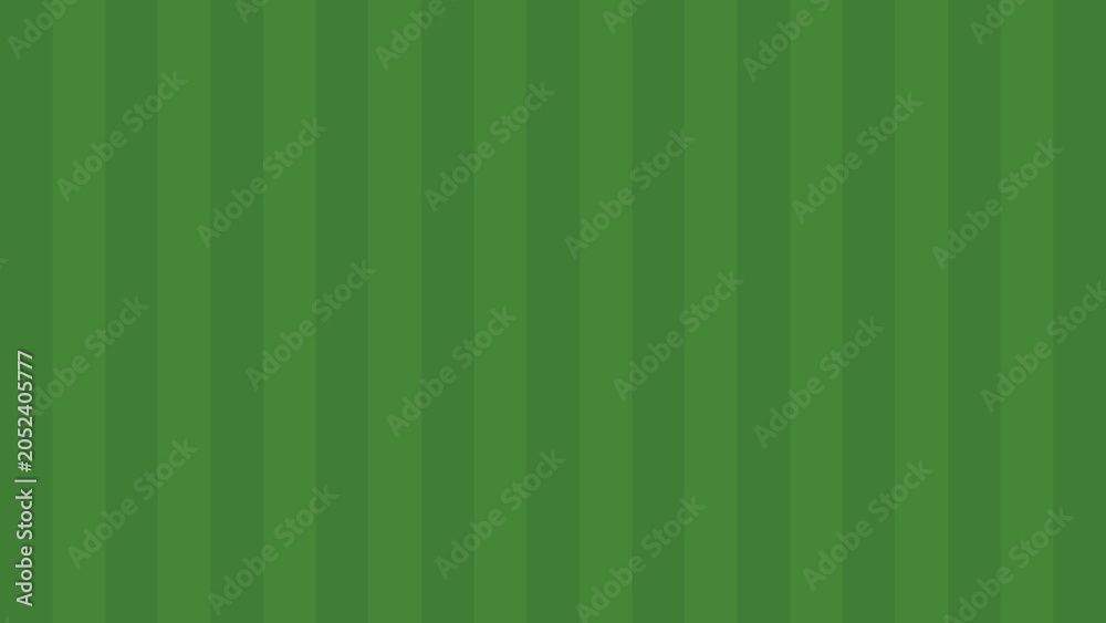 Naklejka premium Striped Grass Background for Soccer Field, Football Pitch, Tennis Court, Golf Course. Stripy Grass Pattern Sports Background Vector.