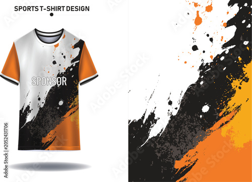 Premium Abstract Sports Jersey Background Collection, Modern Football Sublimation Pattern Vector Set