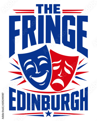 Fotografie The fringe edinburgh festival theater comedy drama art performance event