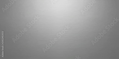 Photos Shiny brushed stainless steel plate texture with a silver metallic pattern and l