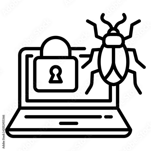Canvas-taulu Penetration Testing Icon