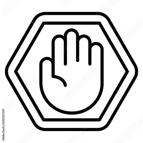 Photos Stop Sign Icon