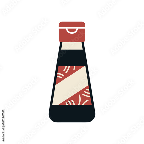 Foto Sake Bottle Japanese Alcohol Beverage.