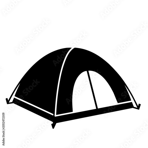 camping tent icon