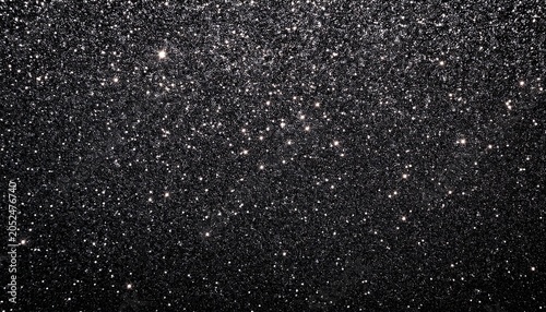 Black Shiny Glitter Texture Background