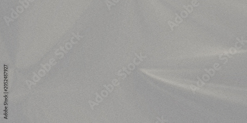 Fotografie Misty and serene mountain view with soft fog covering the distant peaks and horizon