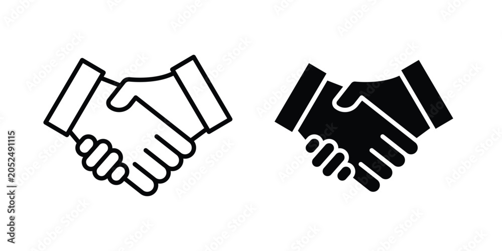 Obraz premium cooperation icon