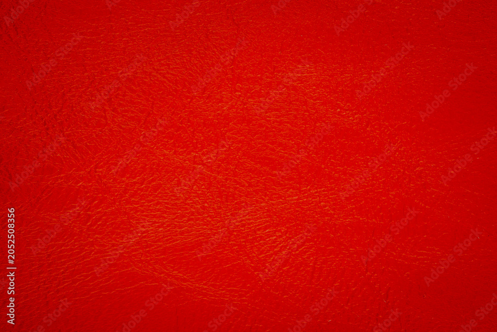 Fototapeta premium Red textured background material surface