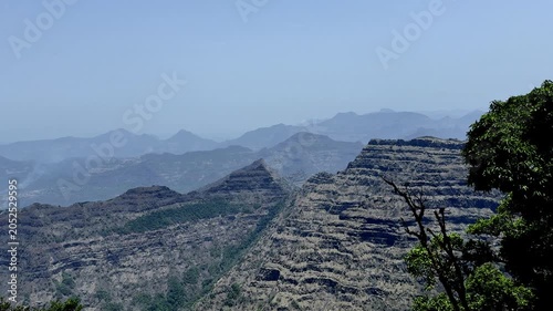 Mahableshwer view from the top of the mountain