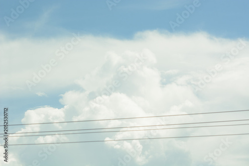 blue sky background