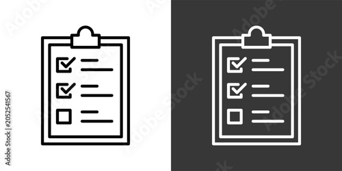 Result Black And White Icon Set Collection Pack Vector Illustration
