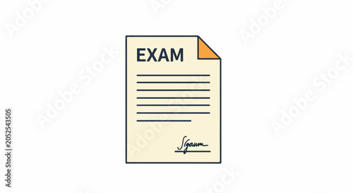 A document with the word 