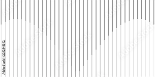 Fotografia Acrylic satin corrugated glass texture light gray background