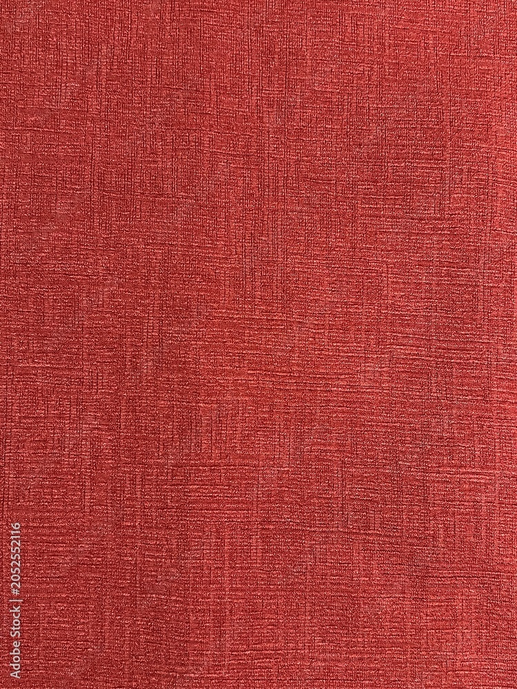 Fototapeta premium Red Fabric Texture Background