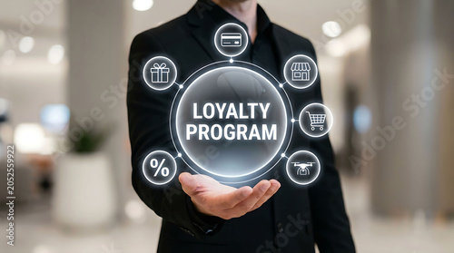 Loyalty program retail marketing strategy customer reward and shopping discount