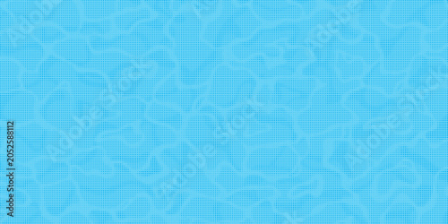 Abstract blue halftone dot background vector with cyan gradient pattern, modern pop art retro texture for tech banner, digital wallpaper, poster and business presentation cover