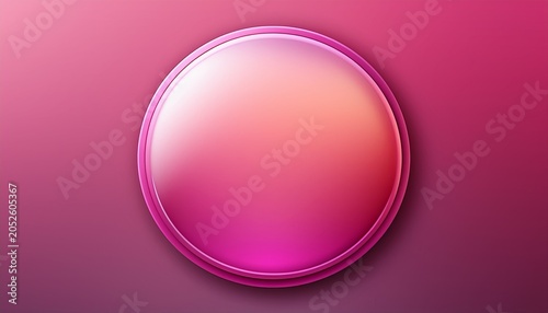 Pink Gradient Button Without Background
