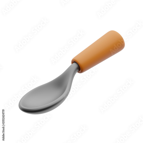 Φωτογραφία Spoon 3d illustration