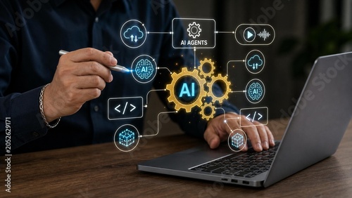artificial intelligence cloud computing digital processes technological advancement ai integration