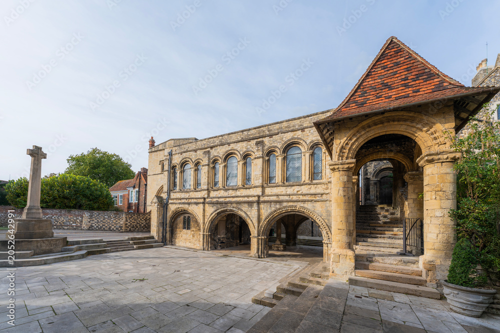 Fototapeta premium The Canterbury Cathedral in the United Kingdom