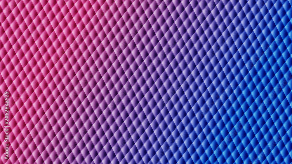 Naklejka premium Pink and blue diamond texture background