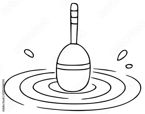 Photos Fishing float on water