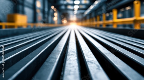 Large scale manufacturing combines machinery, labor, materials, and quality control to produce commercial goods for domestic and international markets.
