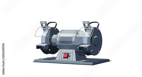 Industrial Bench Grinder Machine Tool.
