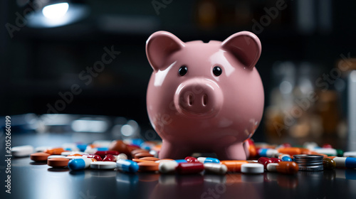 Piggy Bank Among Pills: A p...