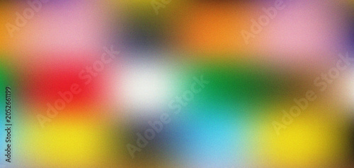 Abstract colorful gradient background with smooth transitions and soft bokeh effect for design