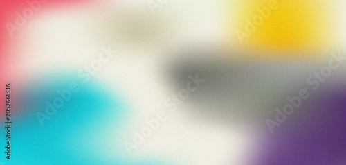 Abstract gradient background with smooth color transitions in vibrant blue yellow pink and purple hues
