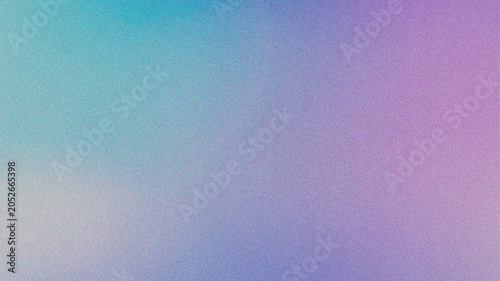 Blue Purple and Pink Pastel Gradient Abstract Background with Soft Grain Texture