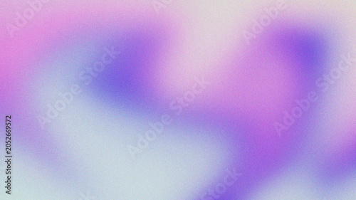 Blue Purple and Pink Pastel Gradient Abstract Background with Soft Grain Texture