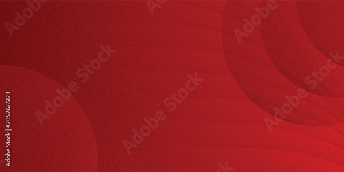 Quadro su tela Abstract red geometric shapes background