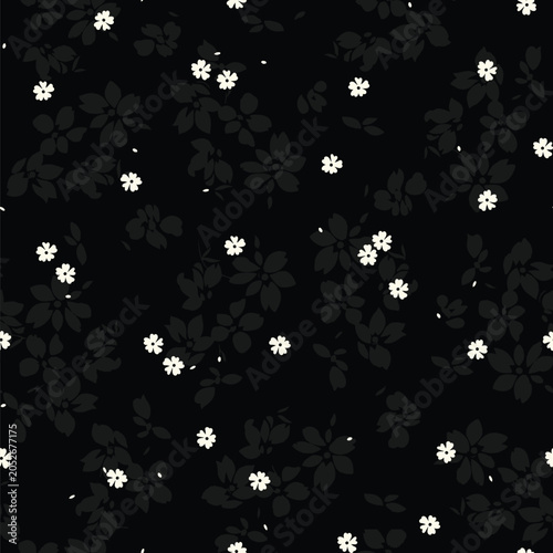 All Over Floral Pattern Print