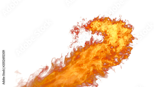 VFX Fireball Towards Camera Variation1