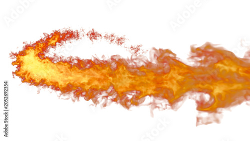 VFX Fireball Towards Camera Variation3