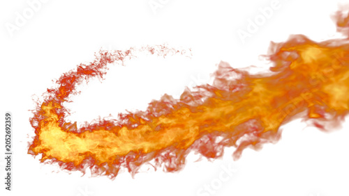 VFX Fireball Towards Camera Variation4